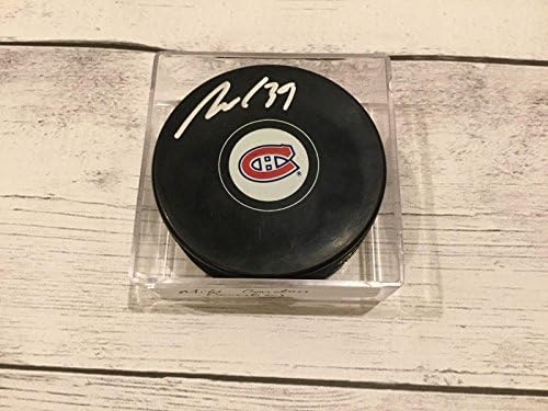 Mike Condon Aláírt Montreal Canadiens Jégkorong Aláírt egy - Dedikált NHL Korong