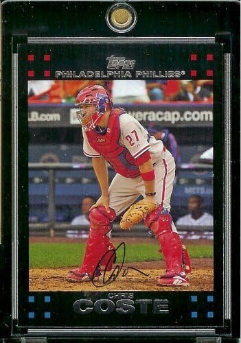 2007 Topps 217 Chris Coste PhiladelphiaPhillies - MLB Baseball Trading Card