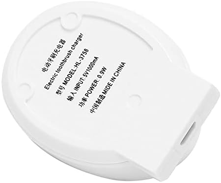 Fehér USB-Elektromos Fogkefe Töltés CradlePortable USB Travel Töltő Dokkoló Tartozékok (US Plug)