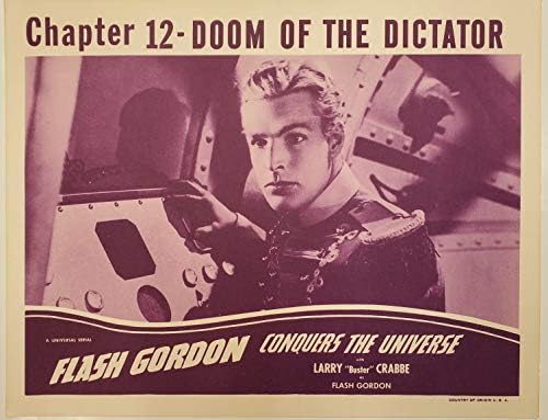 Flash Gordon 12. Fejezet - Doom, a Diktátor Lobby Kártya 11 x 14 Cm