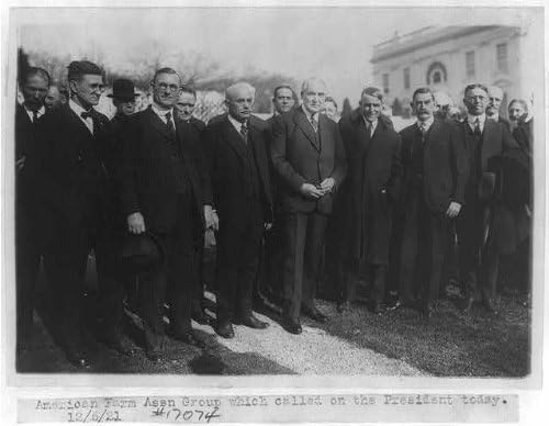 HistoricalFindings Fotó: Amerikai Gazdaság Egyesület Csoport felszólította Az Elnök Ma,December 1921