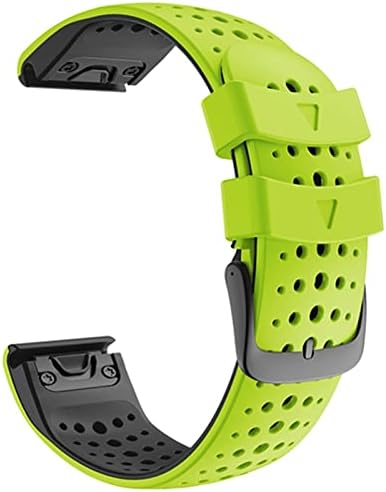 BANDKIT 22mm Quickfit Watchband A Garmin Fenix 7 6 6Pro 5 5Plus Szilikon Sáv A Megközelítés S60 S62 forerunner 935 945 Csuklópántot