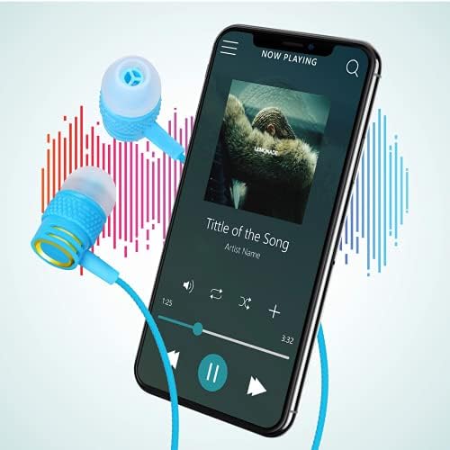 UrbanX R2 Vezetékes Fülhallgató Mikrofon a Motorola Moto G Teljesítmény (2021) a Gubanc Mentes Kábel, Zaj Leválasztó Fülhallgató,