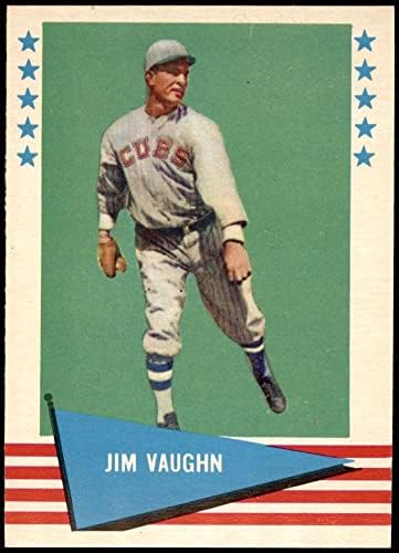 1961 Fleer 82 Víziló Vaughn Chicago Cubs (Baseball Kártya) NM/MT Cubs