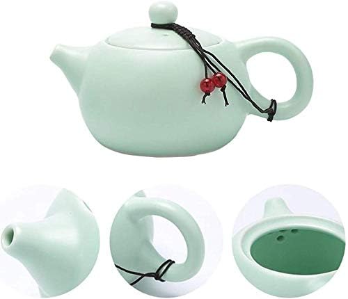 LIANXIAO - Hordozható Kínai Kung-Fu Tea Set Utazási Tea Készletek Utazási Táskát, Tea, Bambusz Tálca