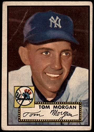 1952 Topps 331 Tom Morgan New York Yankees (Baseball Kártya) FAIR Yankees