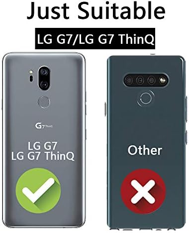 KEEPCA LG G7 Dolognál az Esetben,LG G7 Telefon tok,Slim, Vékony, Lágy, Rugalmas TPU Gumi Szilikon Gél Anti-Semmiből Ütésálló