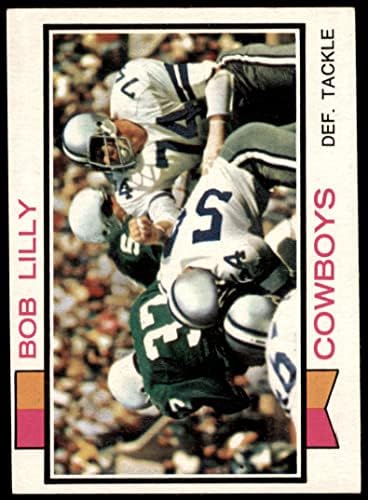 1973 Topps 450 Bob Lilly Dallas Cowboys (Foci Kártya) NM Cowboyok kommunikációs szobában