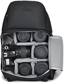 N/A Kamera Hátizsák, Nagy Kapacitású Laptop DSLR Kamera táska Lencse Állványhoz Szabadtéri Utazás Táskák (Szín : az ábrán