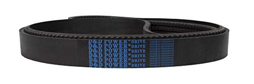 D&D PowerDrive 6-3VX335 Sávos Cogged V Öv, Gumi