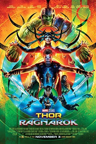 CinemaFlix Thor Ragnarok Poszter 24x36 cm Thor Loki Hela Valkűr Hulk