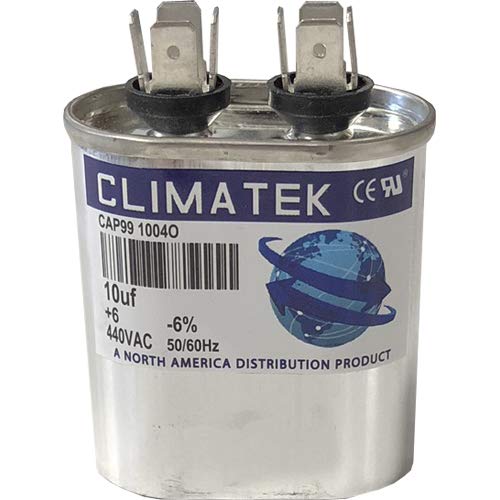 ClimaTek Ovális Kondenzátor - illik Coleman 024-21780-000 S1-02421780000 | 7.5 uf MFD 370/440 Volt VAC