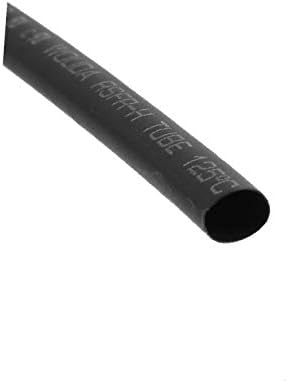 X-mosás ragályos 3.3 Ft 6 mm átmérőjű Arány 2:1 Hő Zsugorodó Cső Cső Fekete 35 Db(3.3 Ft 6 mm átmérőjű Arány 2: 1 Tubi termorestringenti