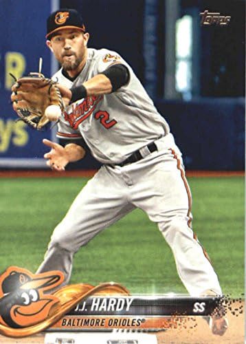 2018 Topps Sorozat 2437 J. J. Hardy Baltimore Orioles Baseball Kártya - GOTBASEBALLCARDS