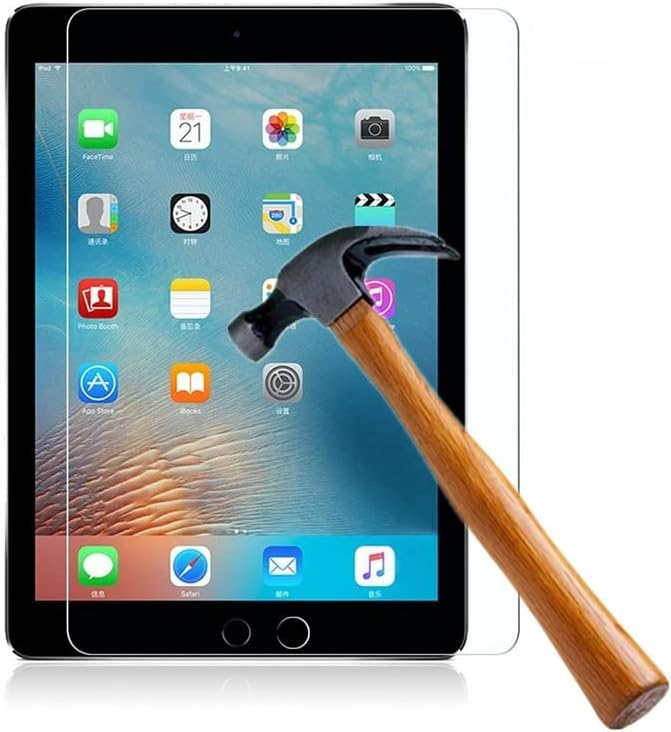 HOTIPS 2db Tabletta Edzett Üveg Képernyő Védő tok iPad Pro 12.9 2022 2021 2018 2020 (Szín : Átlátszó Méret : Pro 12.9 2021)