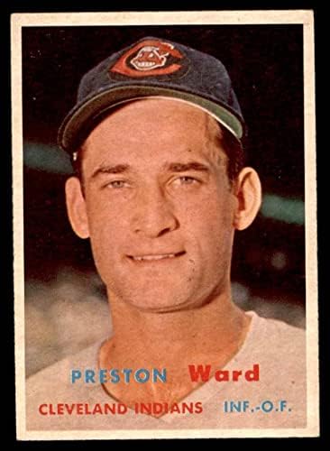 1957 Topps 226 Preston Ward Cleveland indians (Baseball Kártya) EX+ Indiánok