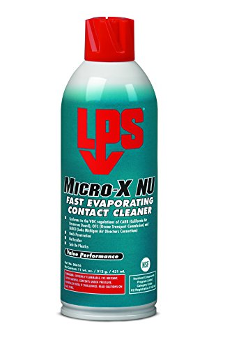 LPS Mikro-X NU Gyorsan Párolgó Contact Cleaner, 11 oz Aeroszol (Csomag 12)