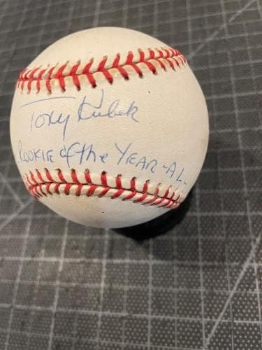 Tony Kubek New York Yankees 1957-Ben Az Év Újonca Aláírt Baseball Szövetség - Dedikált Baseball