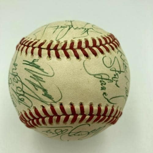 1980-as évek Philadelphia Phillies Csapat Aláírt Hivatalos Nemzeti League Baseball - Dedikált Baseball