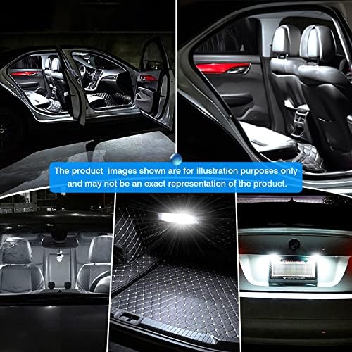 Forccord Fehér Belső LED Világítás a Mazda CX-5 2013-2021 LED Izzók Csomag CX5 Tartozékok 6500K Szuper Fényes Térkép, Búra,