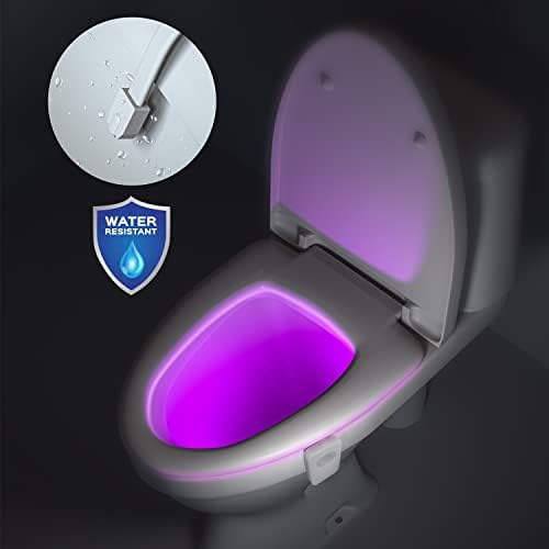 BEAN LIEVE Wc-Éjszakai Fény - Mozgásérzékelő Aktív Fürdőszoba LED Tál Wc Könnyű, Szórakoztató 32 Színek Módosítása Fürdőszoba